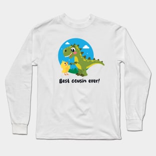 Best cousin ever (on light colors) Long Sleeve T-Shirt